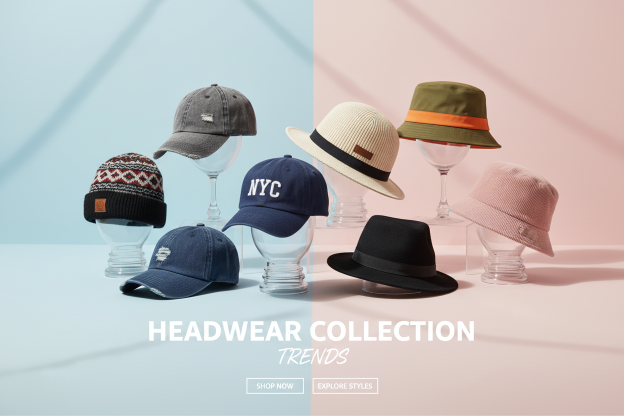 Caps & Hats Collection , Topwear