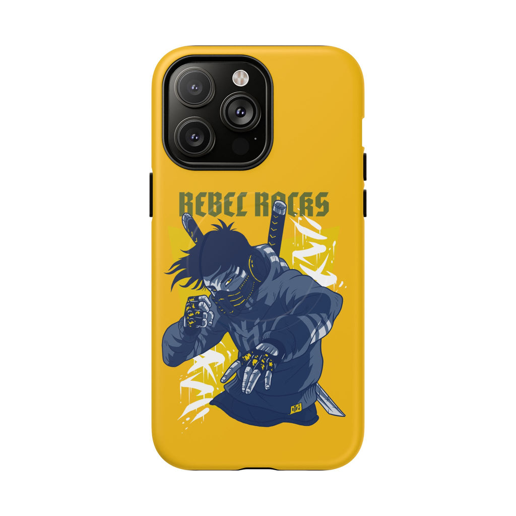 Rebel Ninja Illustration Phone Case | Tough Magnetic Case