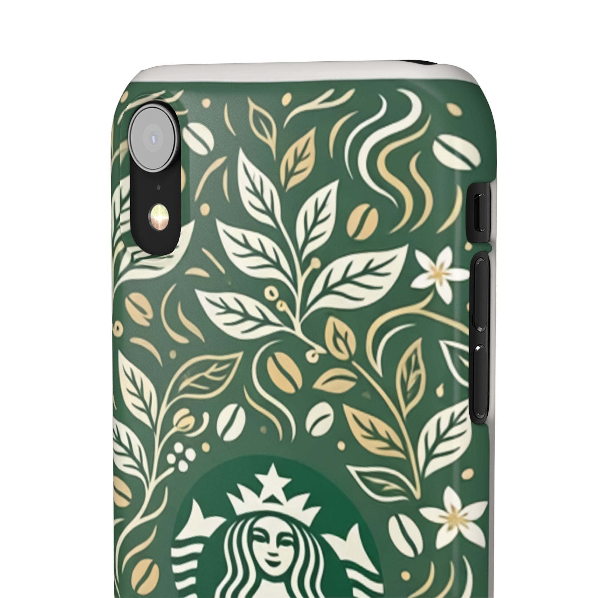 Starbucks Logo Phone Case | Green Coffee Shop iPhone Case