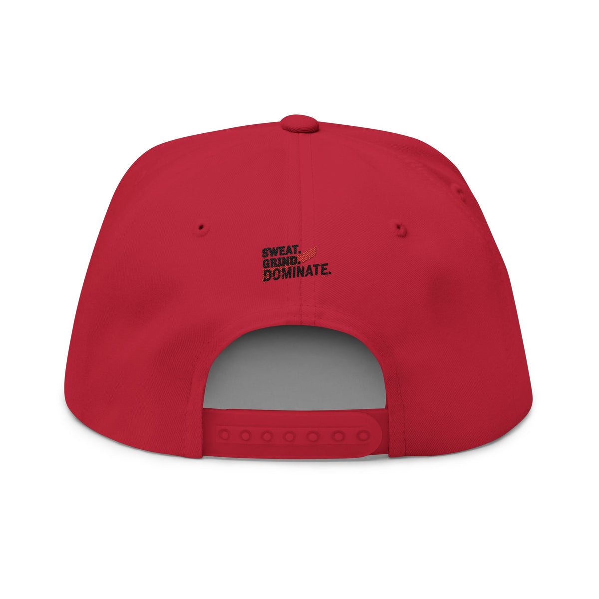 Embroidered Flat Bill Cap — Bold Eagle Logo