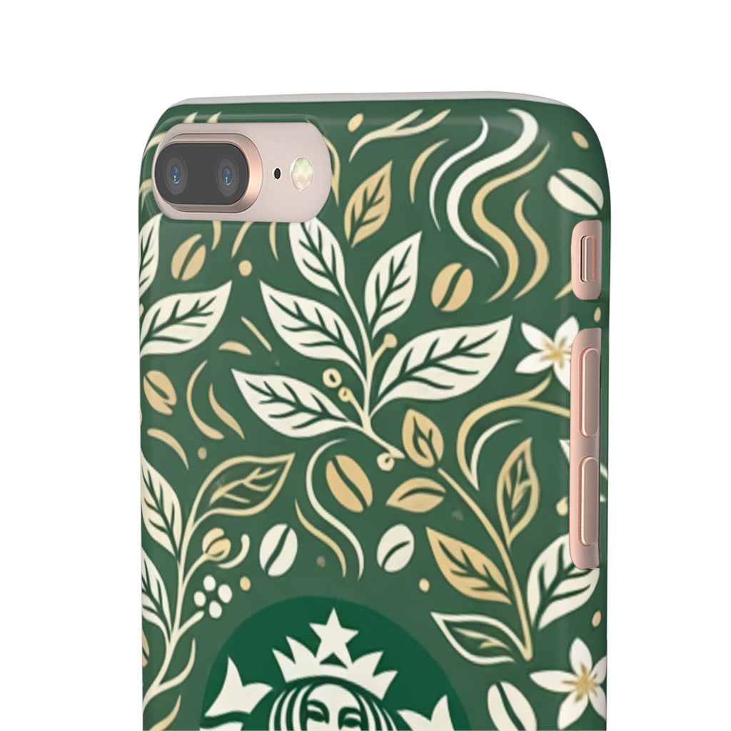 Starbucks Logo Phone Case | Green Coffee Shop iPhone Case