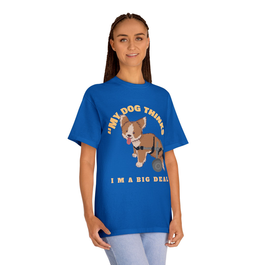 Funny dog lover tee, Comfortable cotton dog shirt