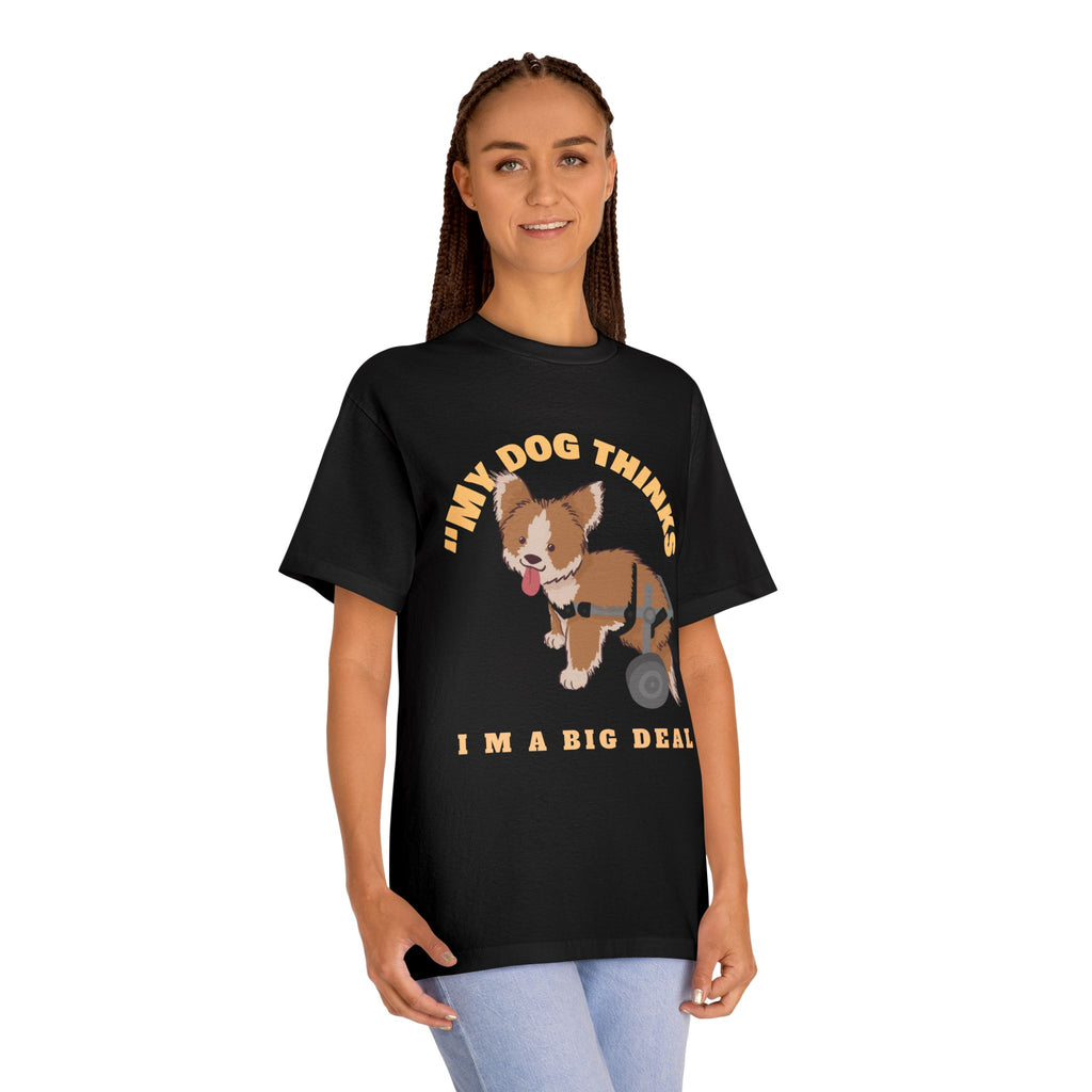 Funny dog lover tee, Comfortable cotton dog shirt