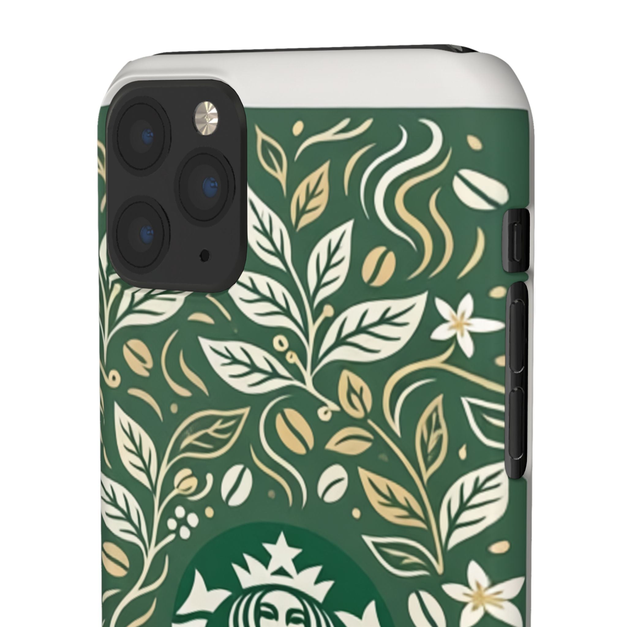 Starbucks Logo Phone Case | Green Coffee Shop iPhone Case