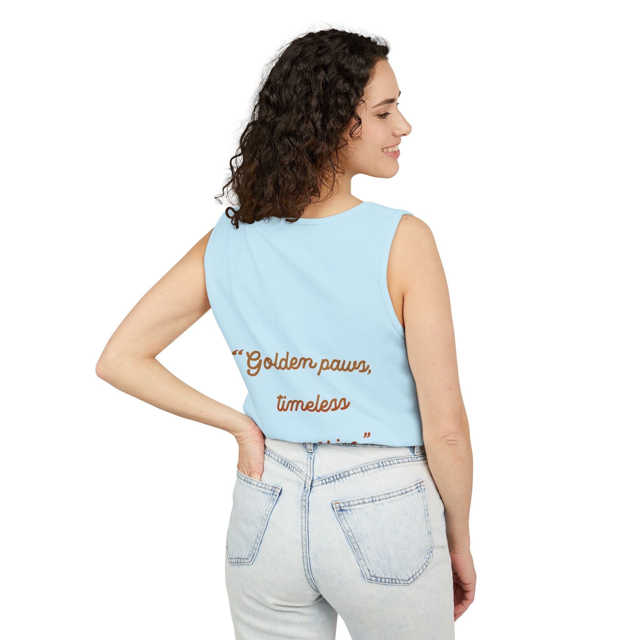 golden retriever watercolor shirt, golden retriever tank top, dog lover summer clothing, golden retriever dad shirt, dog lover clothing