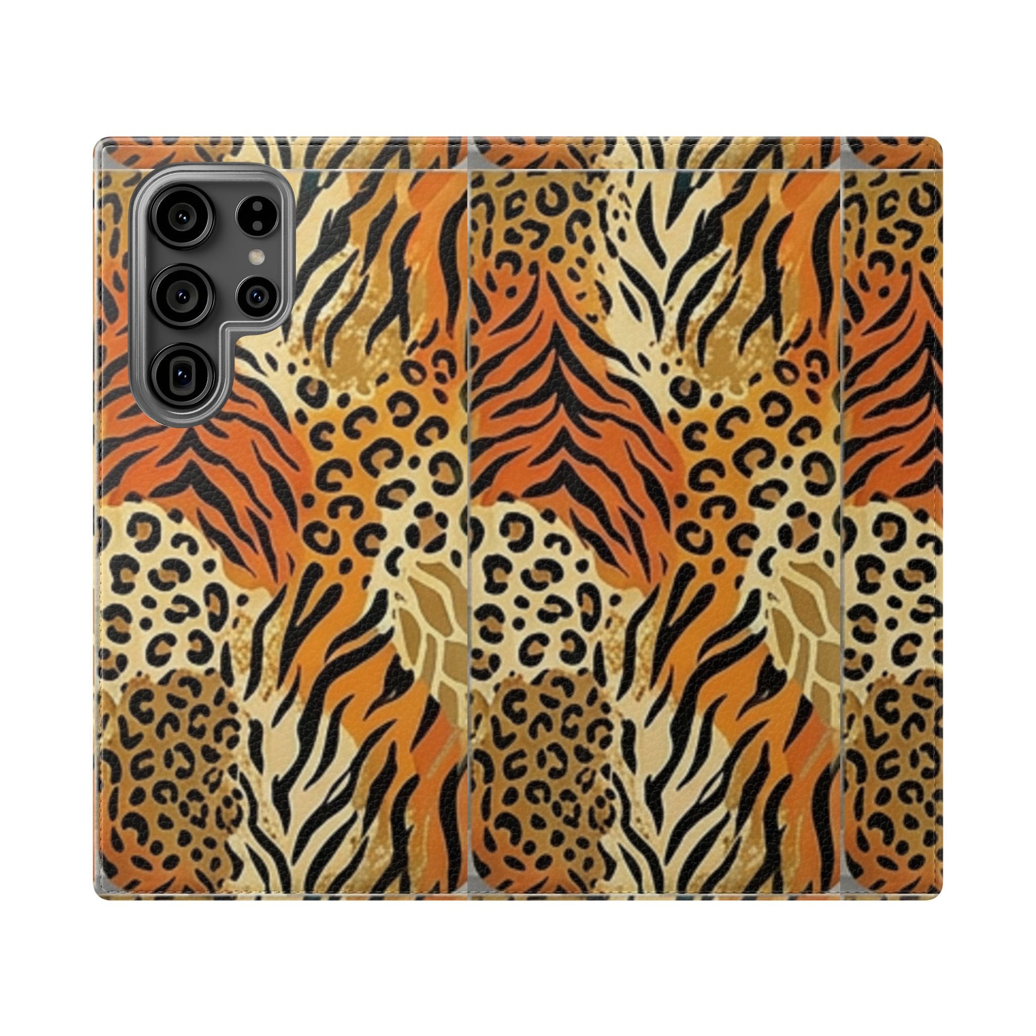 Flip Cases TIger, leopard , Cheetah Printed Mobile Cover