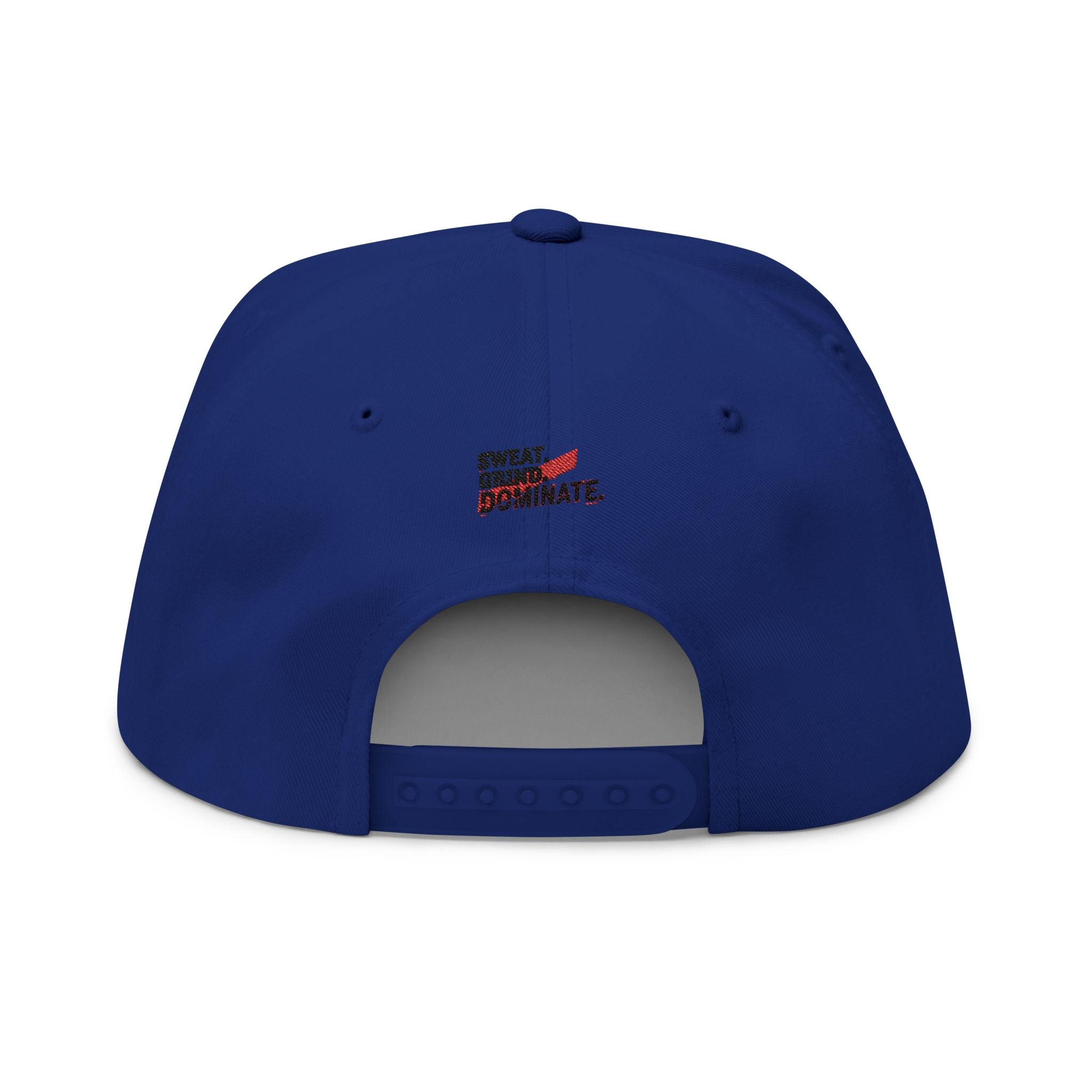 Embroidered Flat Bill Cap — Bold Eagle Logo