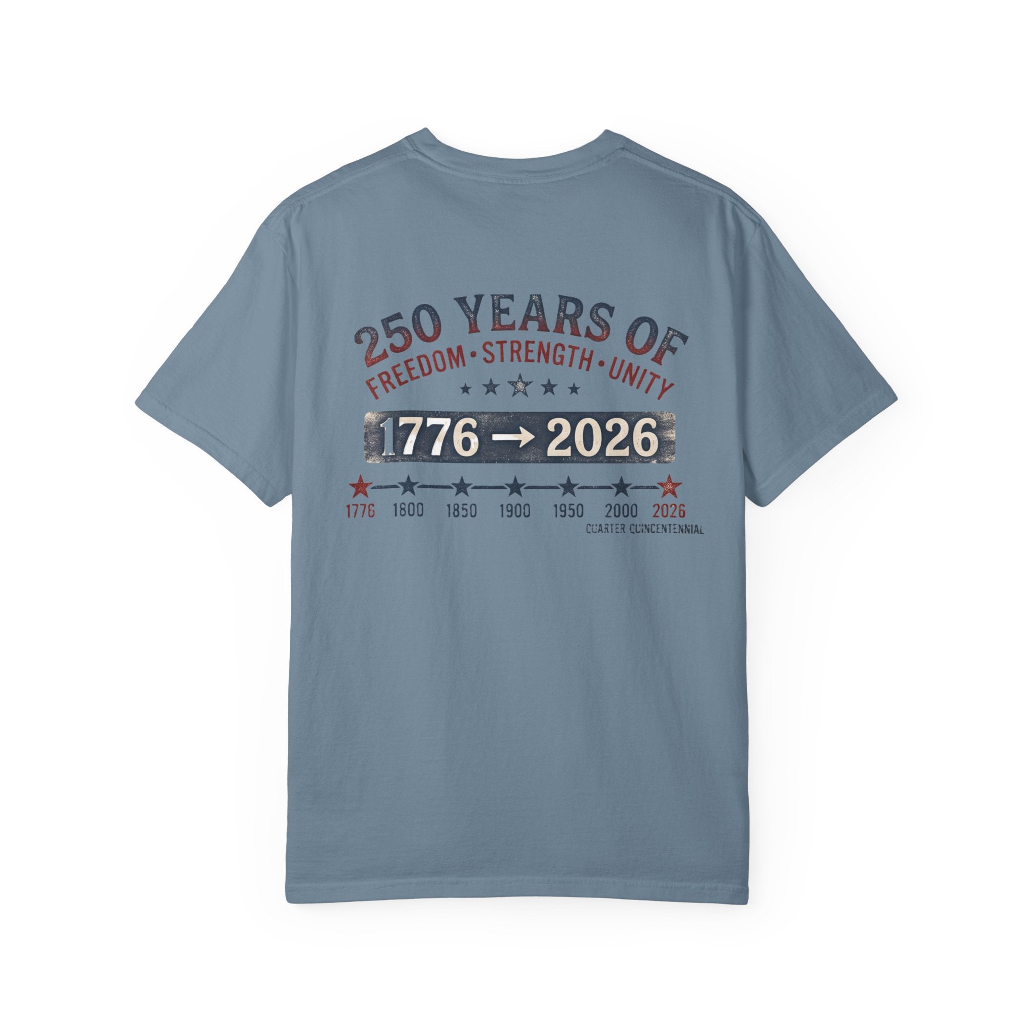 America 250th Anniversary T-Shirt — "Happy 250th Birthday America" Patriotic Tee (1776–2026)