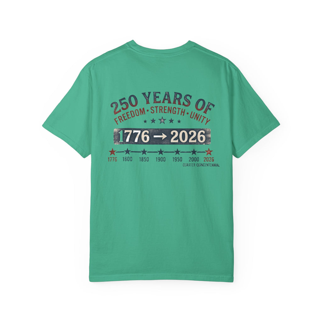 America 250th Anniversary T-Shirt — "Happy 250th Birthday America" Patriotic Tee (1776–2026)
