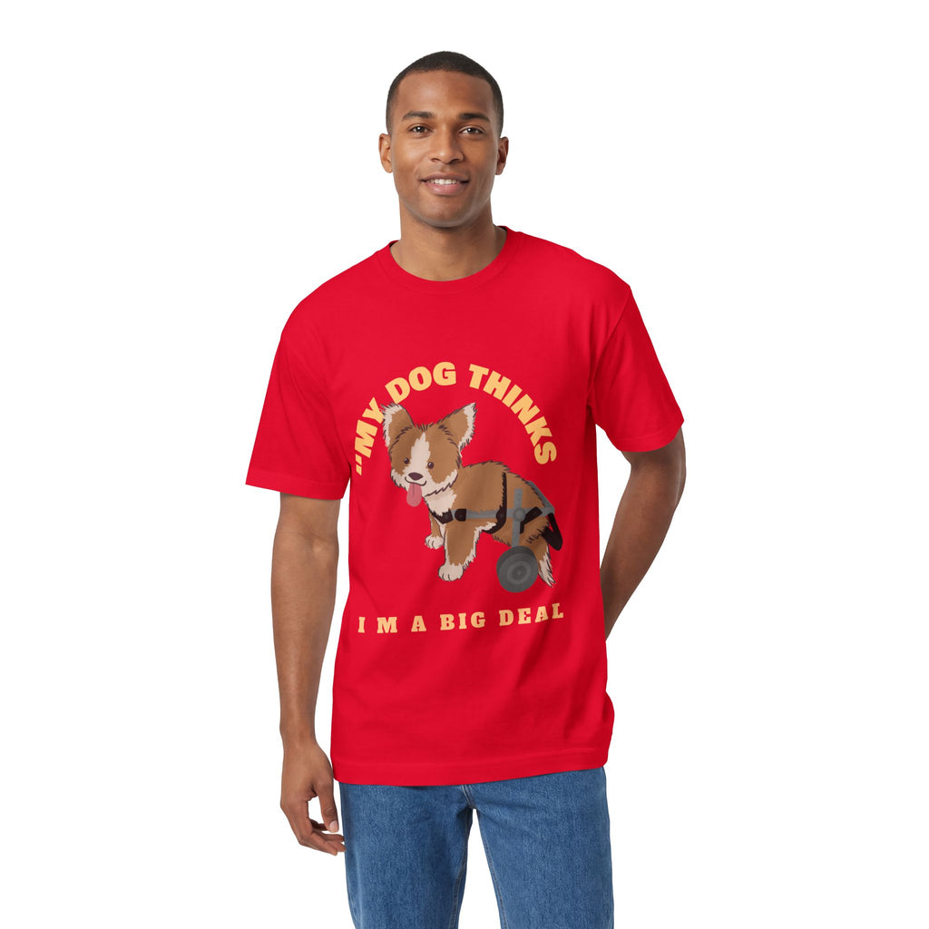 Funny dog lover tee, Comfortable cotton dog shirt