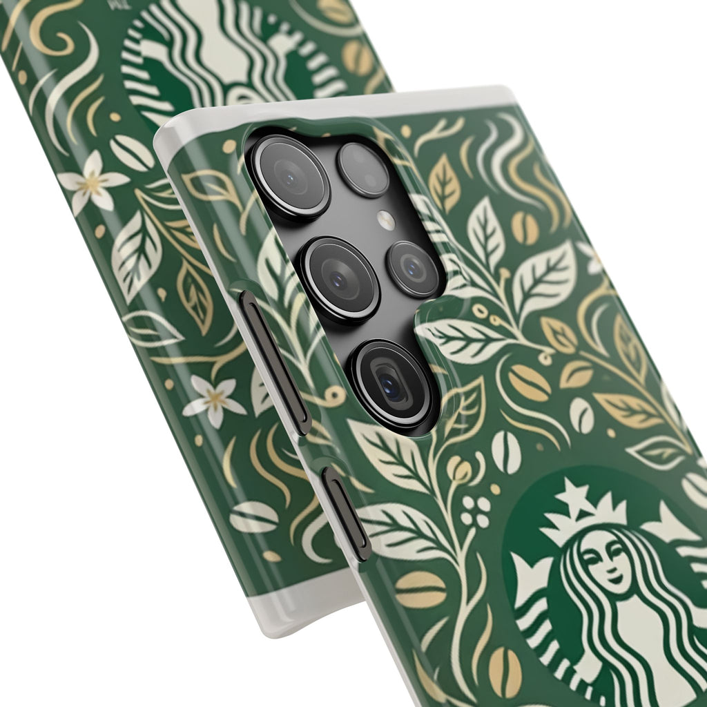 Starbucks Logo Phone Case | Green Coffee Shop iPhone Case