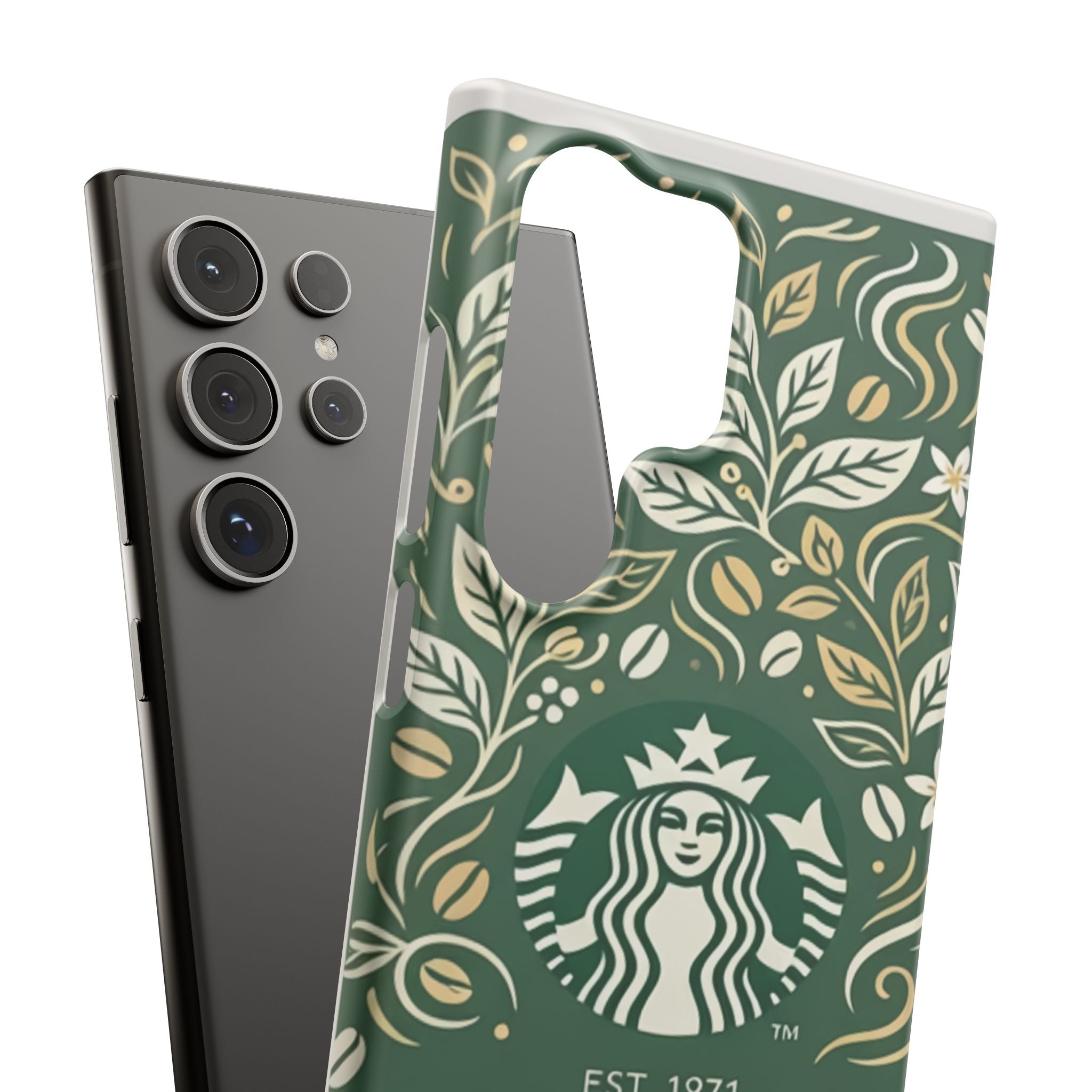 Starbucks Logo Phone Case | Green Coffee Shop iPhone Case