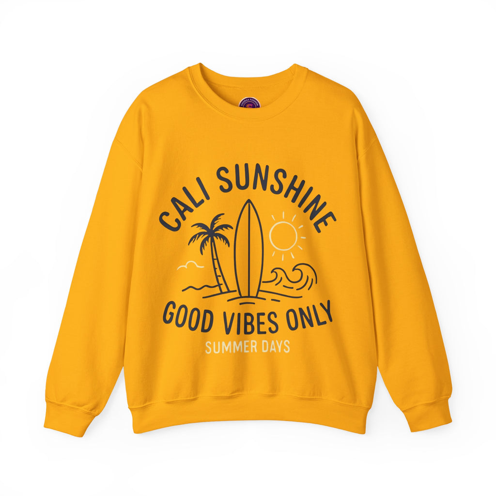 Vintage Cali Sunshine Graphic Unisex Oversized Sweatshirt