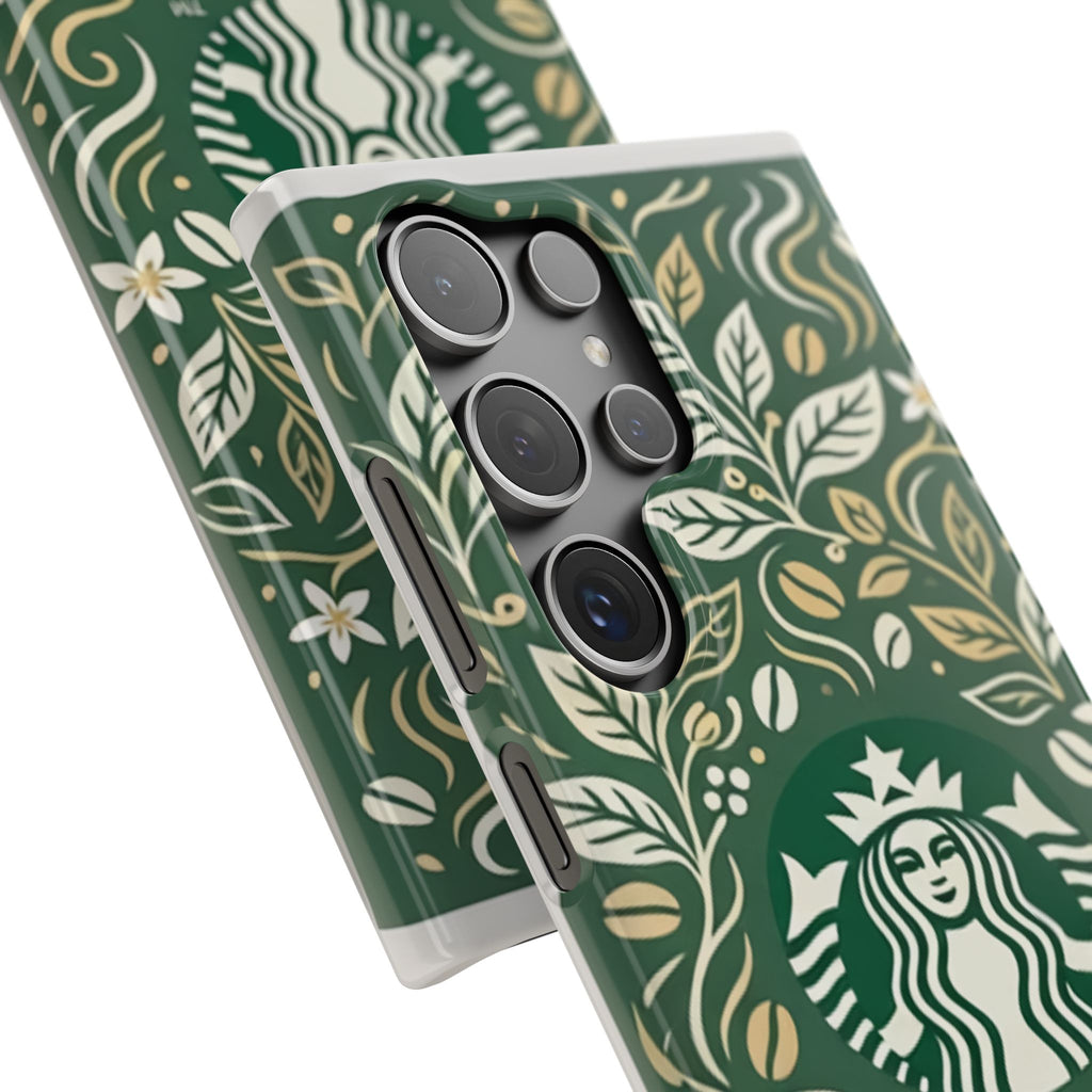 Starbucks Logo Phone Case | Green Coffee Shop iPhone Case