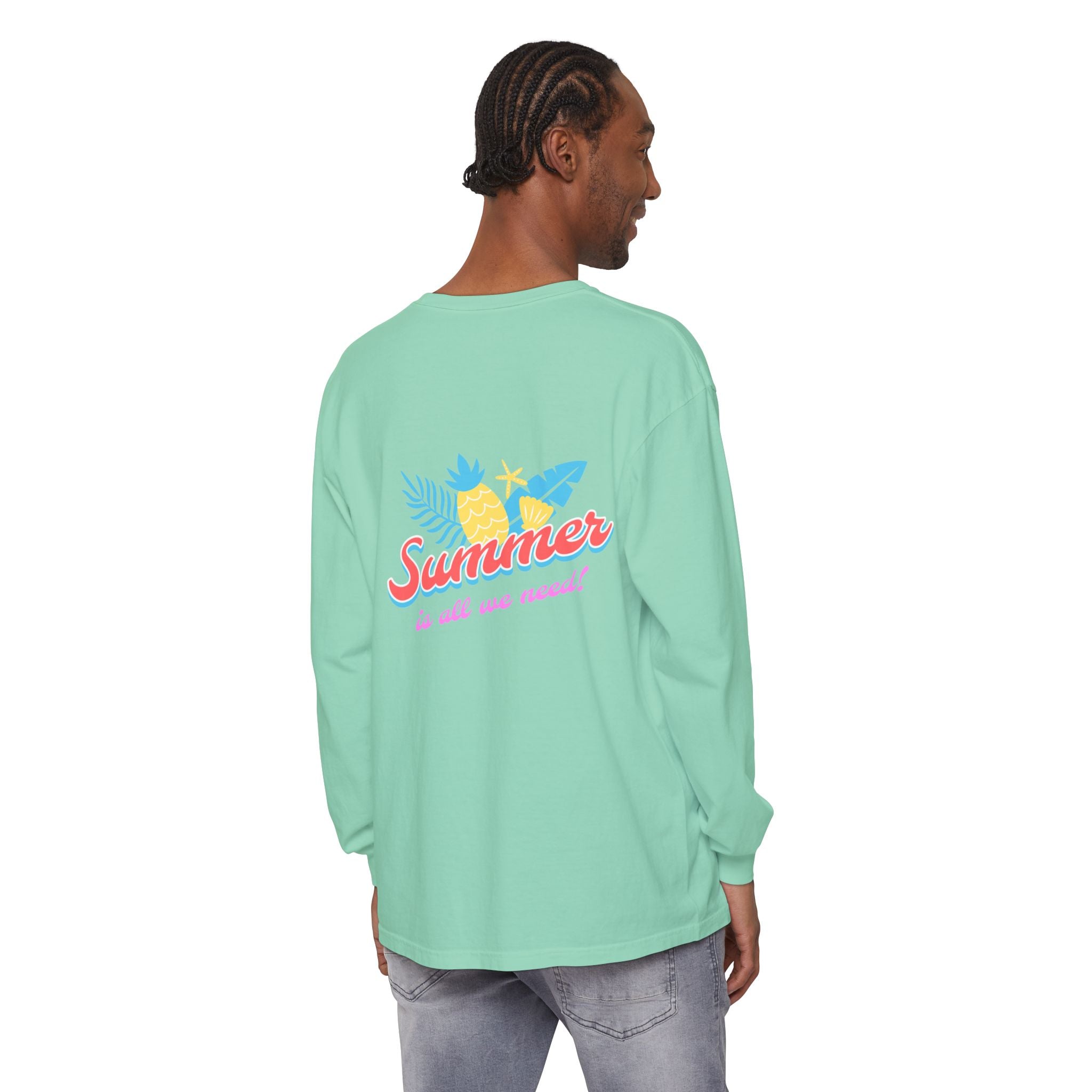 Keeping It Salty surf salt shaker illustration Long Sleeve T-Shirt | Summer beach vibes