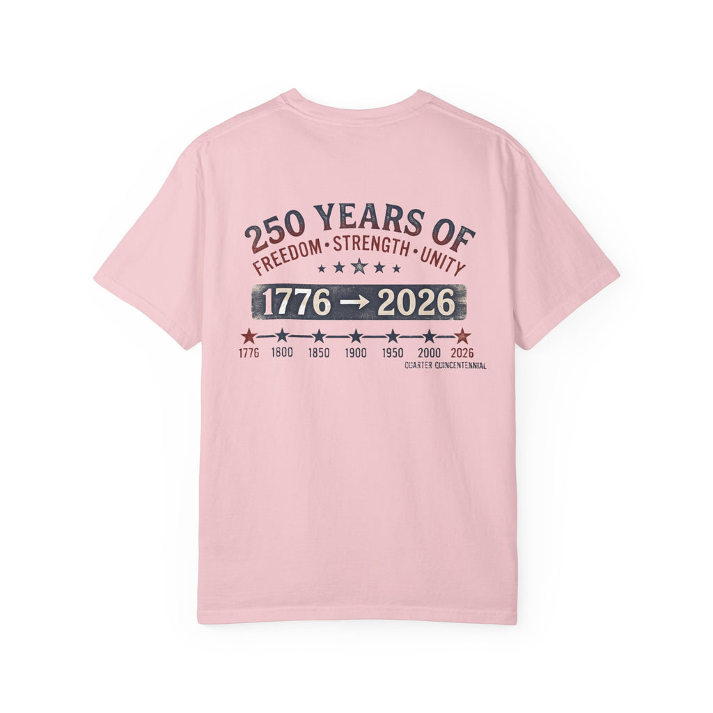 America 250th Anniversary T-Shirt — "Happy 250th Birthday America" Patriotic Tee (1776–2026)