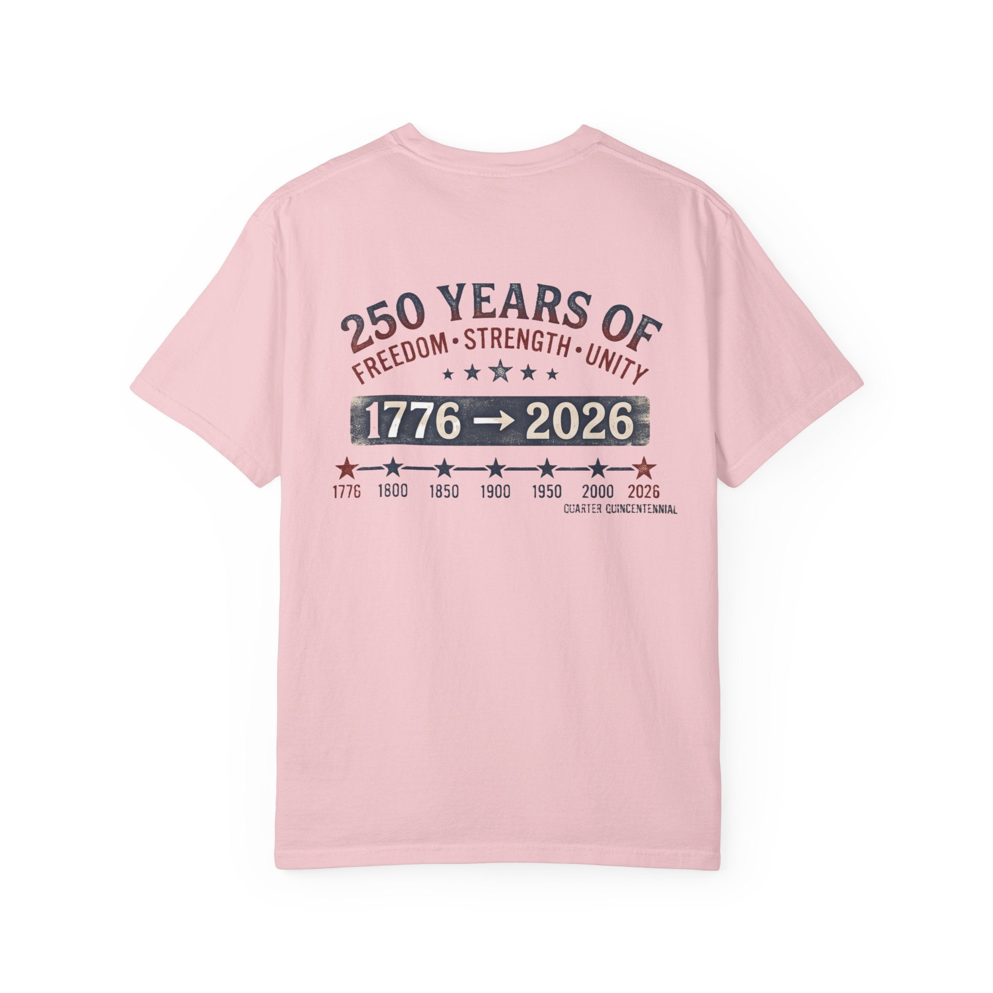 America 250th Anniversary T-Shirt — "Happy 250th Birthday America" Patriotic Tee (1776–2026)