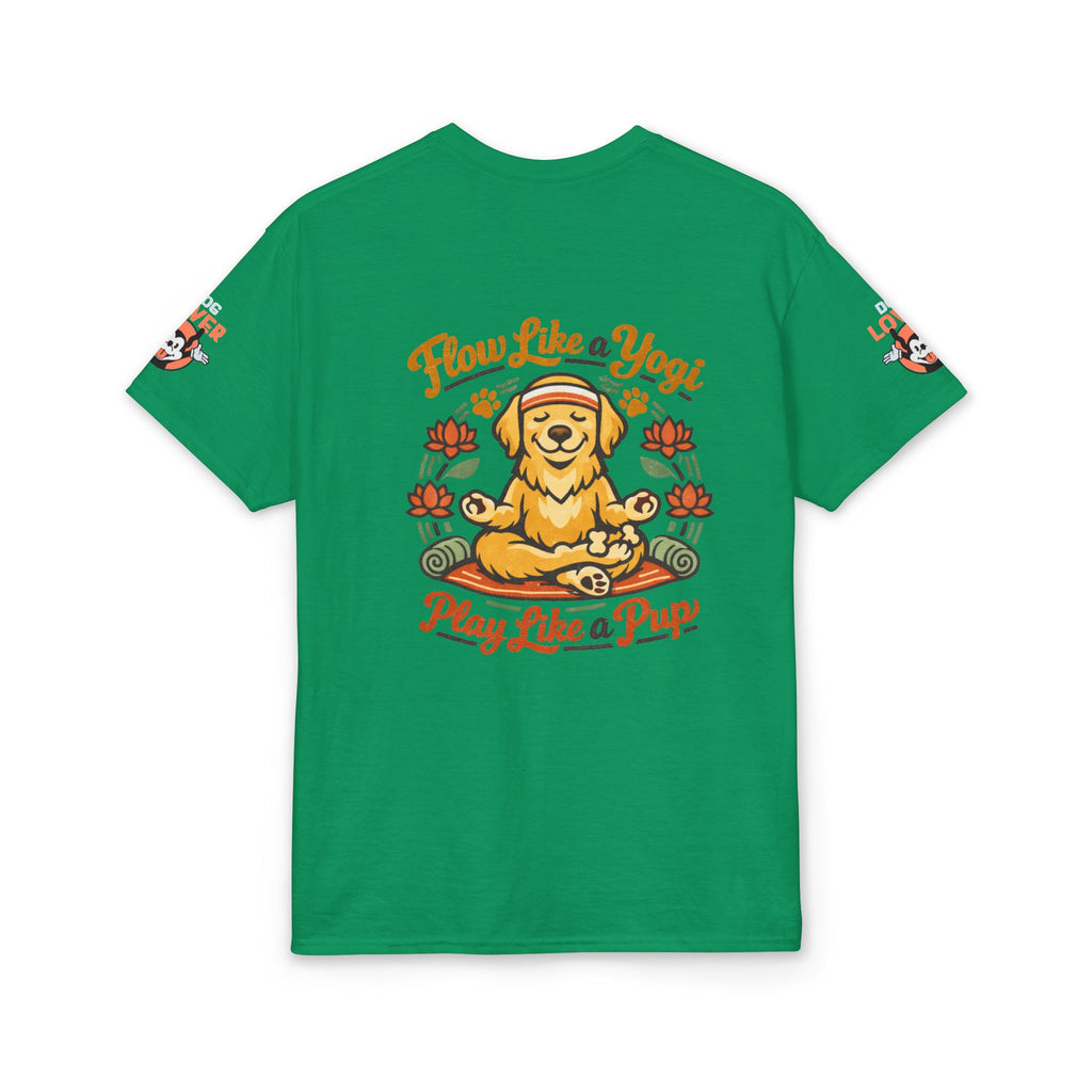 yoga dog t shirt, funny yoga dog shirt