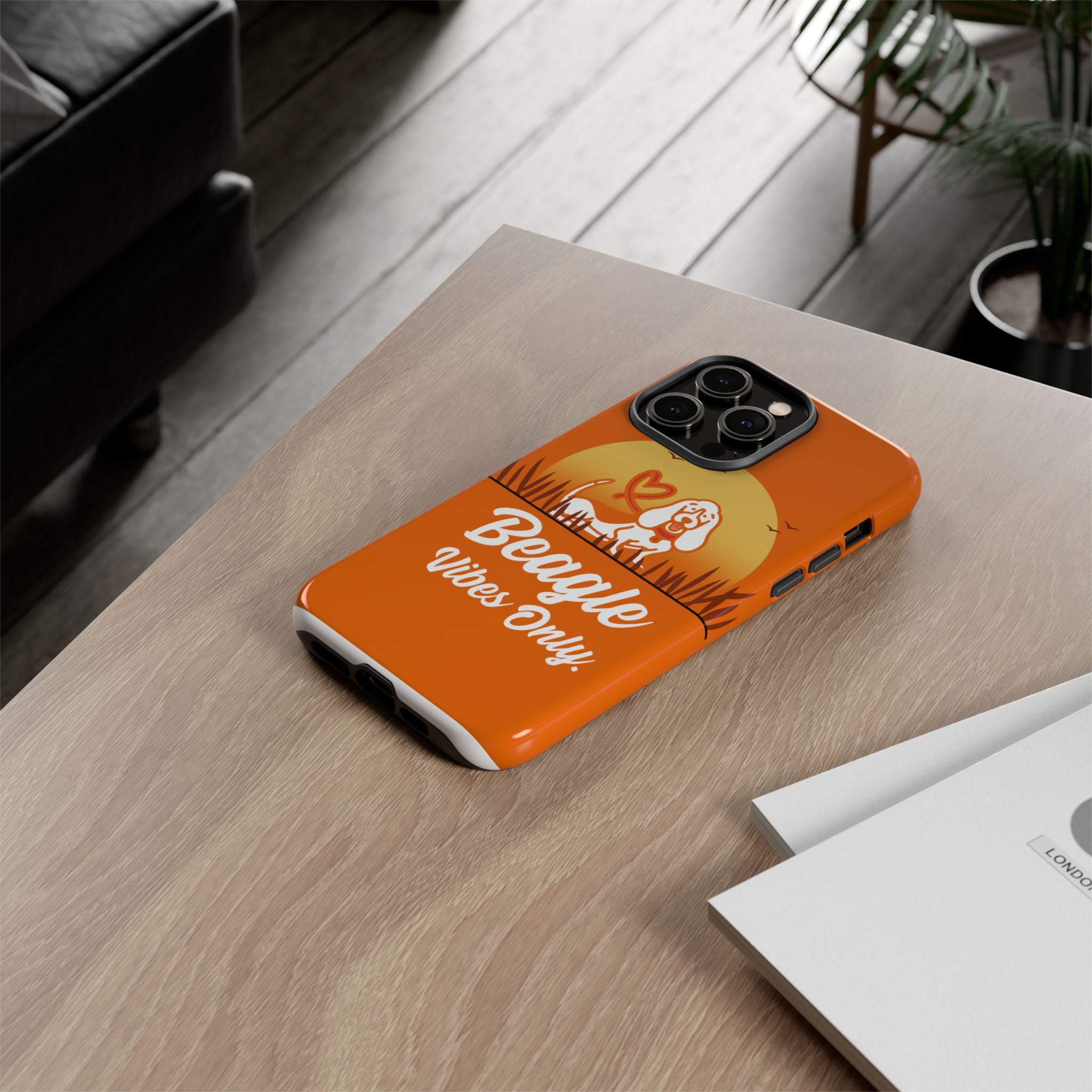 Beagle Vibes Only Phone Case | Tough Cases