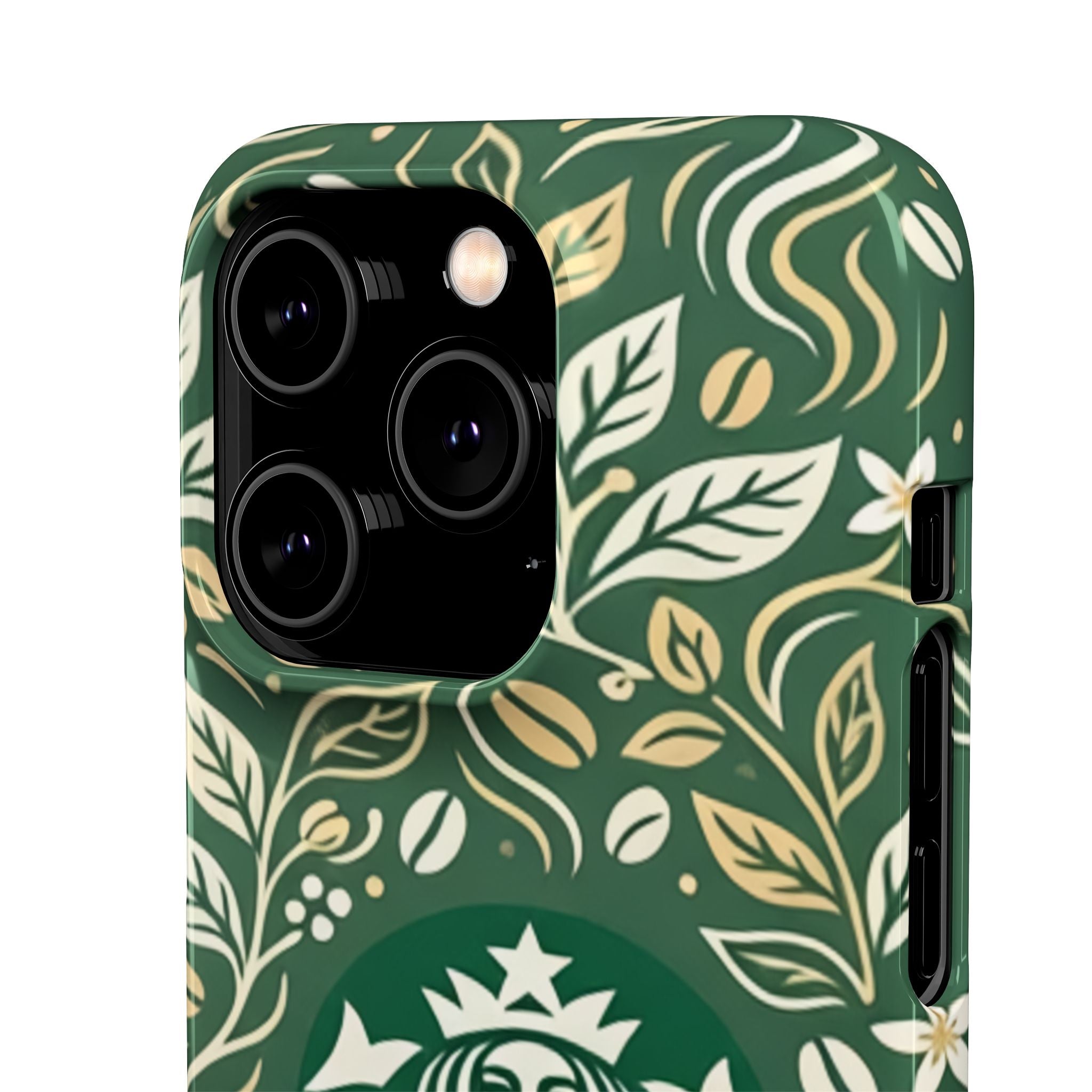 Starbucks Logo Phone Case | Green Coffee Shop iPhone Case