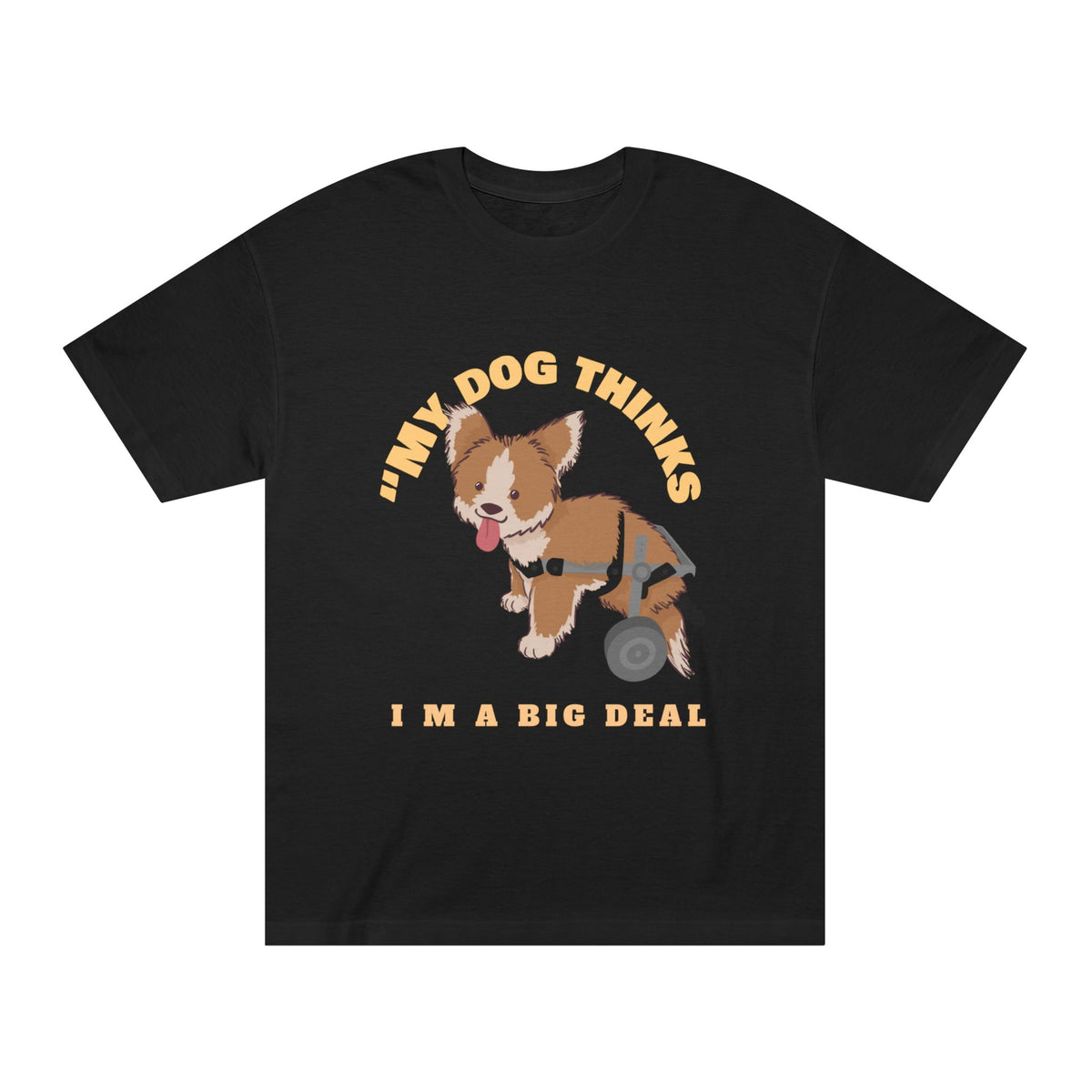 Funny dog lover tee, Comfortable cotton dog shirt