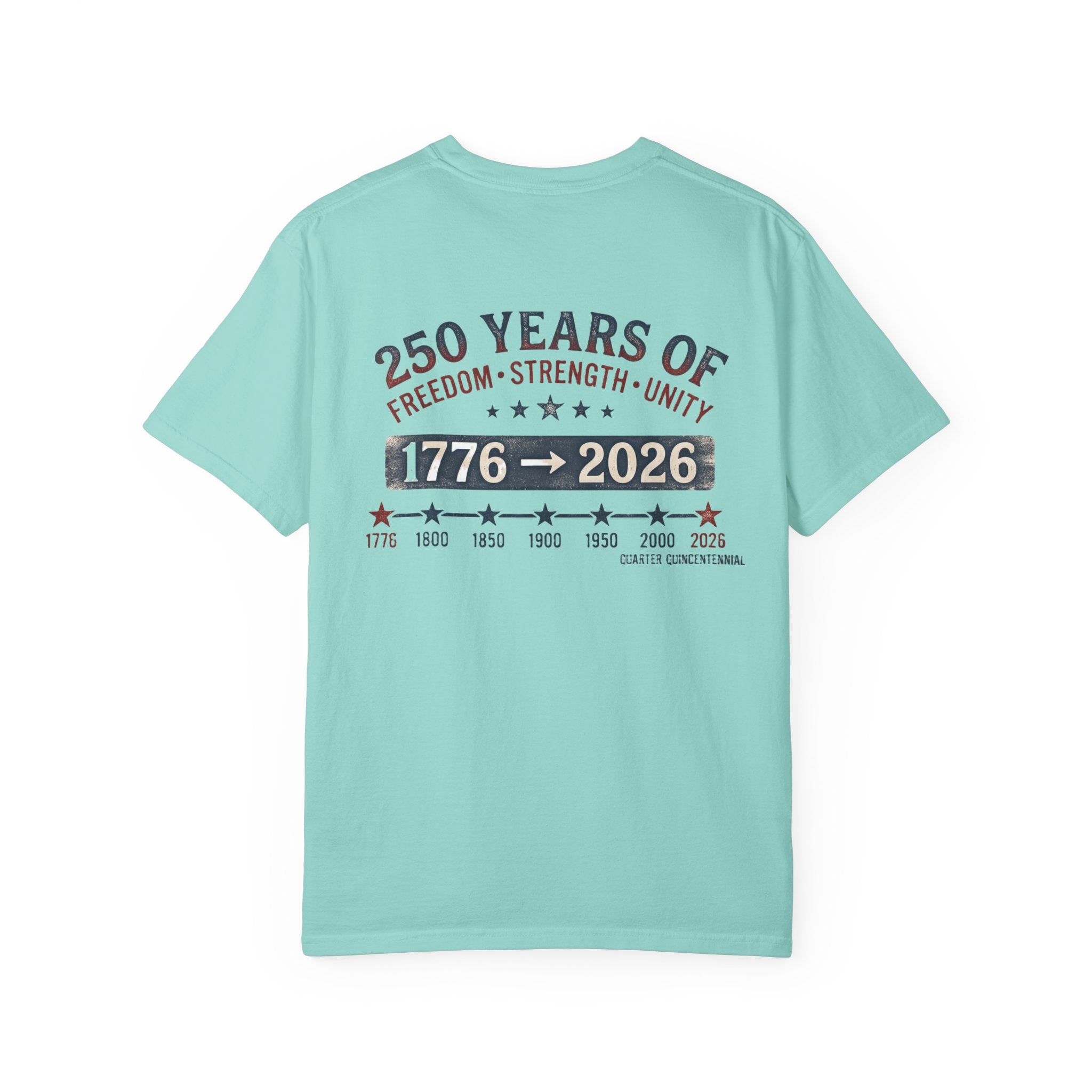 America 250th Anniversary T-Shirt — "Happy 250th Birthday America" Patriotic Tee (1776–2026)