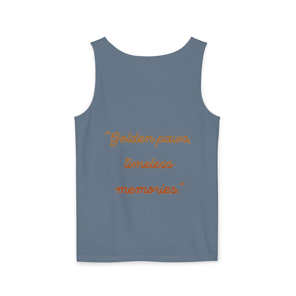golden retriever watercolor shirt, golden retriever tank top, dog lover summer clothing, golden retriever dad shirt, dog lover clothing