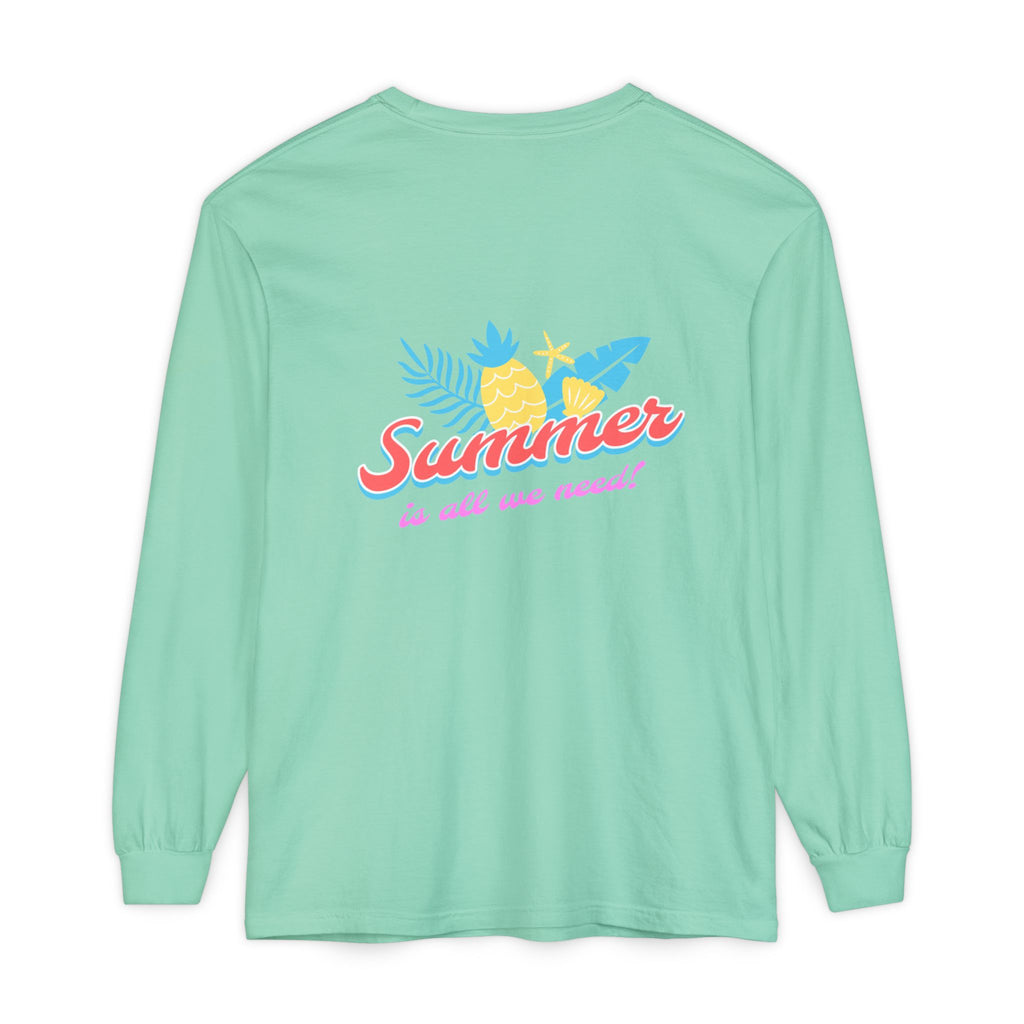 Keeping It Salty surf salt shaker illustration Long Sleeve T-Shirt | Summer beach vibes