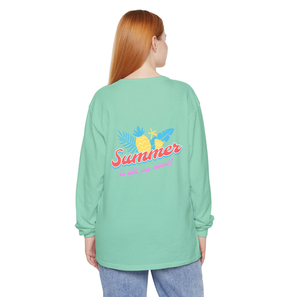 Keeping It Salty surf salt shaker illustration Long Sleeve T-Shirt | Summer beach vibes