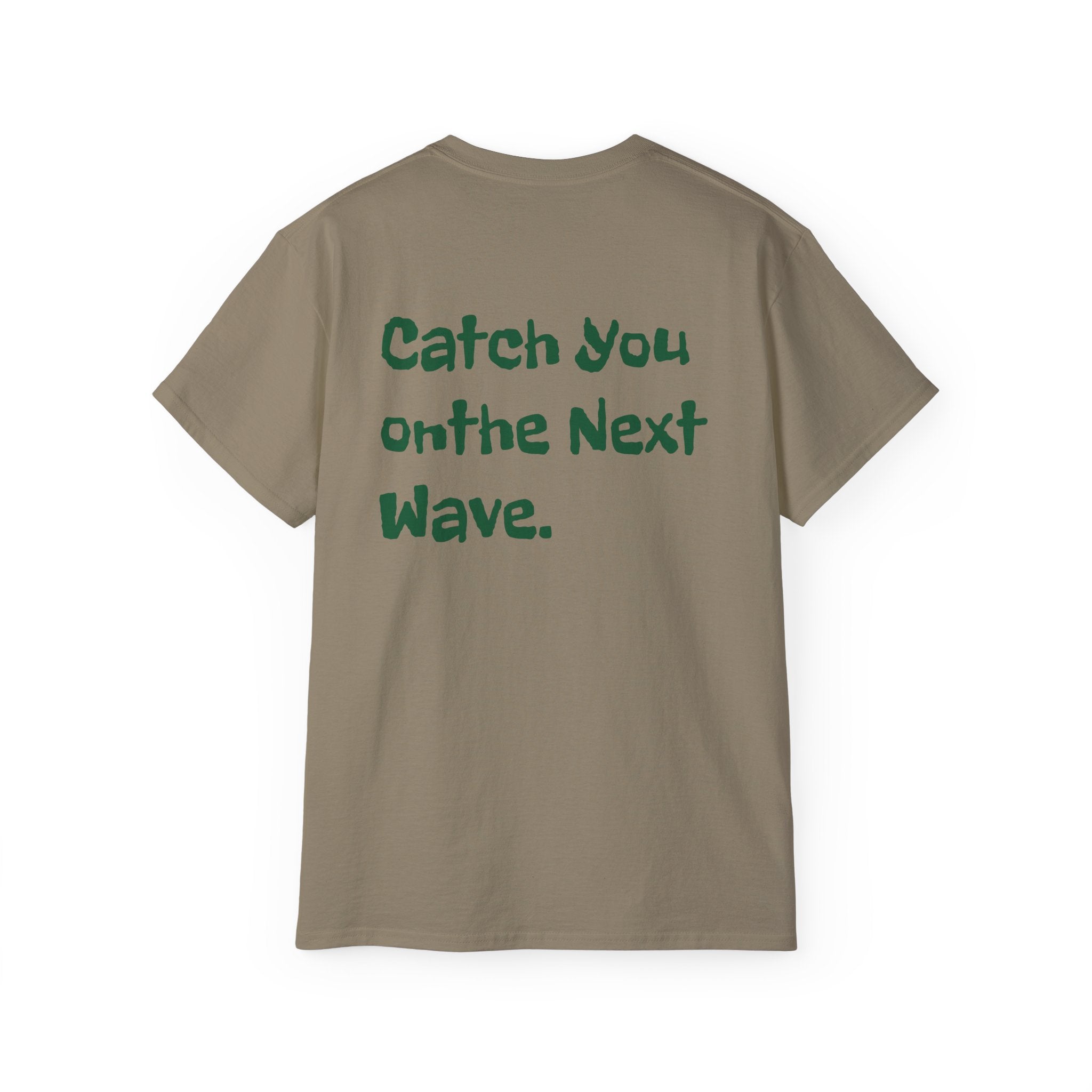Adventure Awaits Coastal Road Trip T-Shirt | Sunset Surf Van, Catch You On The Next Wave