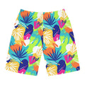 Tropical Surf Pattern Board Shorts | Men's Beachwear