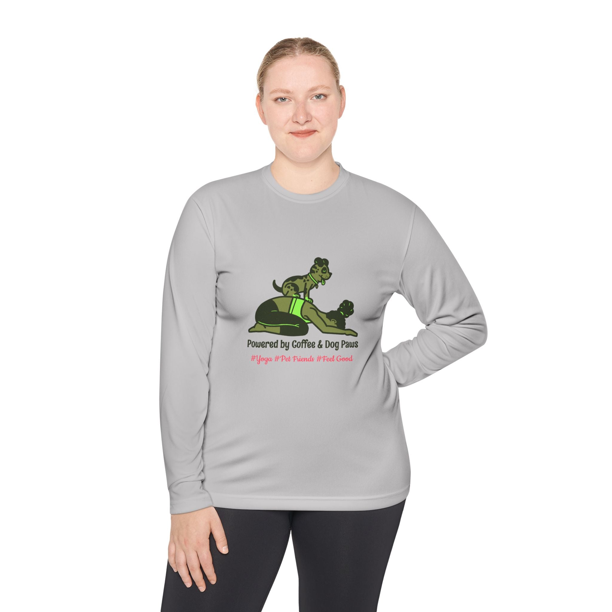 Dog Mom Yoga Shirt  Funny Dog Lover Grap | Funny Dog Lover Graphic Tee |  Pet Lover Performance Tee