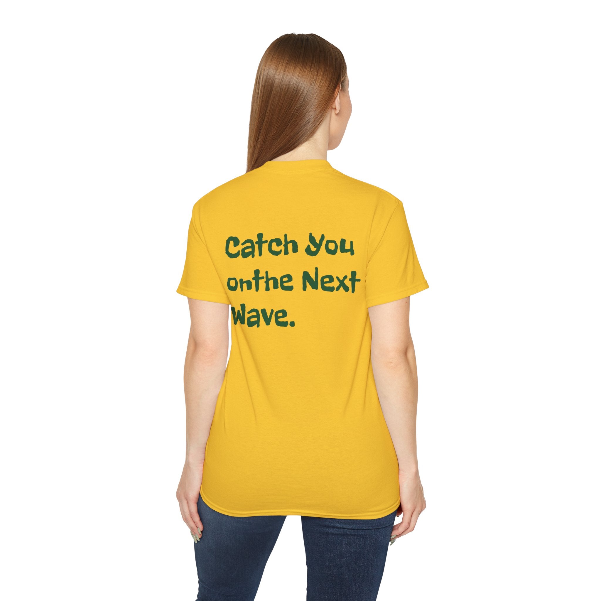 Adventure Awaits Coastal Road Trip T-Shirt | Sunset Surf Van, Catch You On The Next Wave