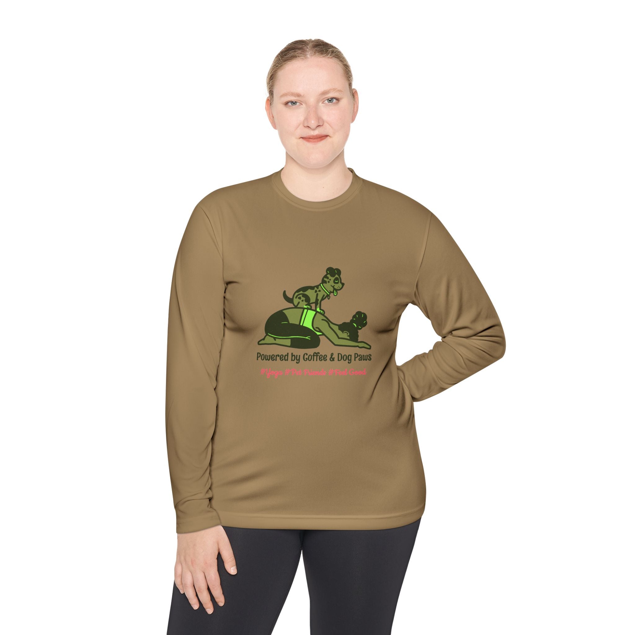 Dog Mom Yoga Shirt  Funny Dog Lover Grap | Funny Dog Lover Graphic Tee |  Pet Lover Performance Tee