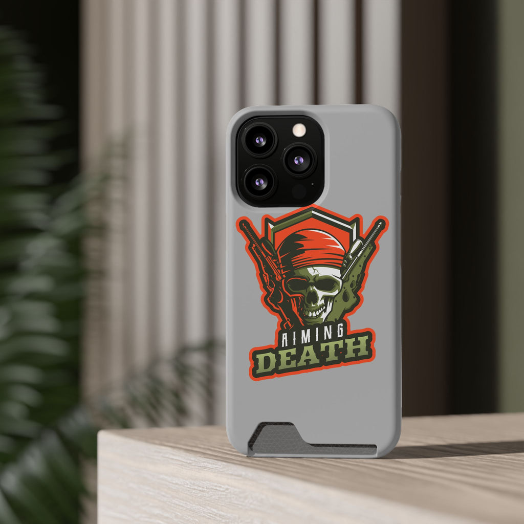 Skull with Bandana and Guns Phone Case