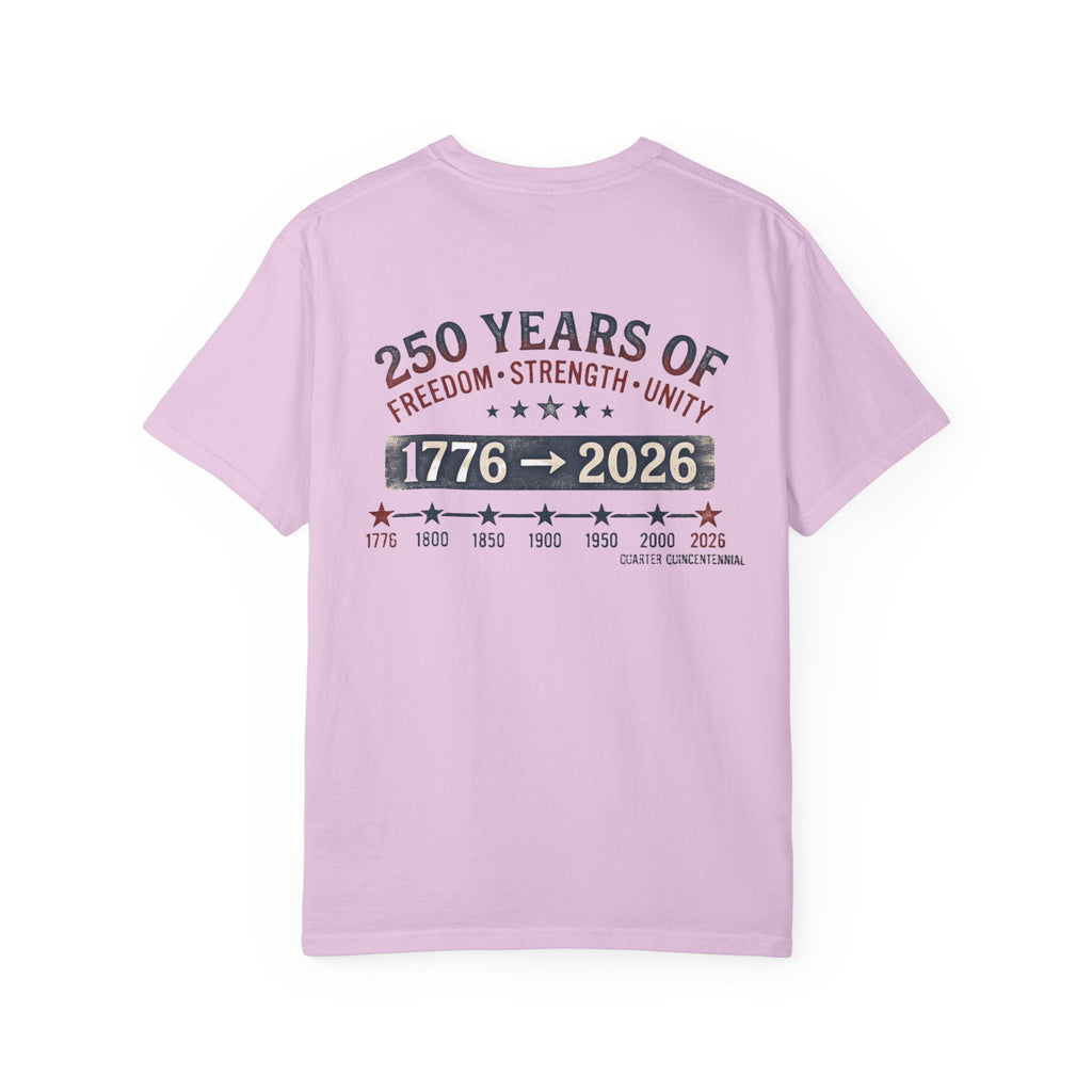 America 250th Anniversary T-Shirt — "Happy 250th Birthday America" Patriotic Tee (1776–2026)