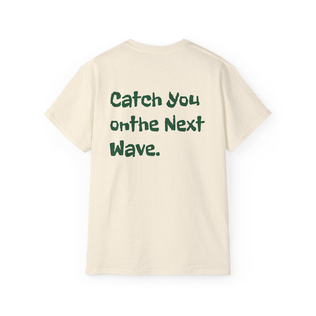 Adventure Awaits Coastal Road Trip T-Shirt | Sunset Surf Van, Catch You On The Next Wave