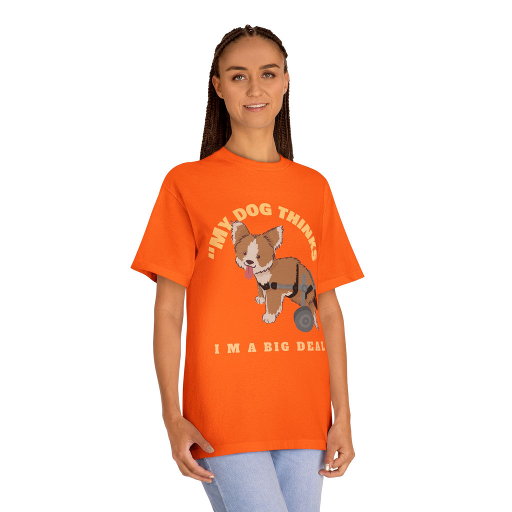 Funny dog lover tee, Comfortable cotton dog shirt