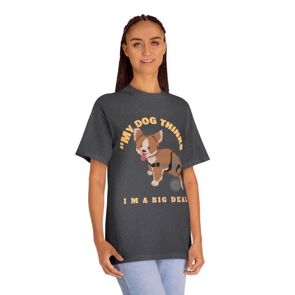 Funny dog lover tee, Comfortable cotton dog shirt