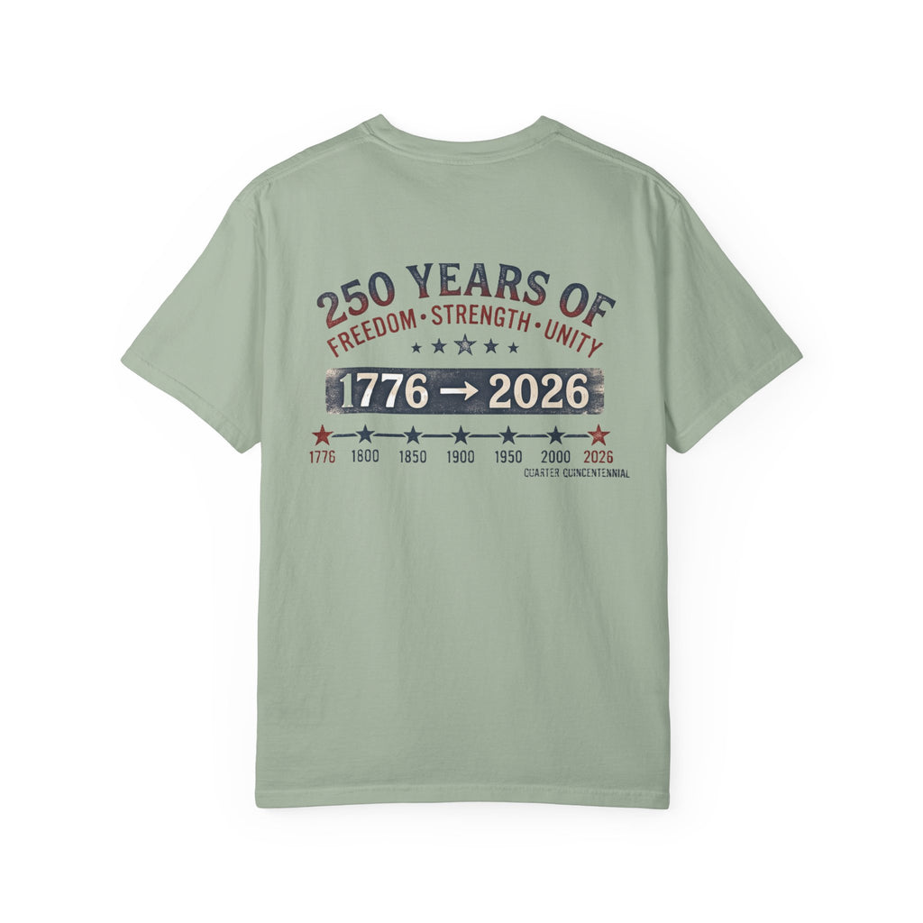 America 250th Anniversary T-Shirt — "Happy 250th Birthday America" Patriotic Tee (1776–2026)