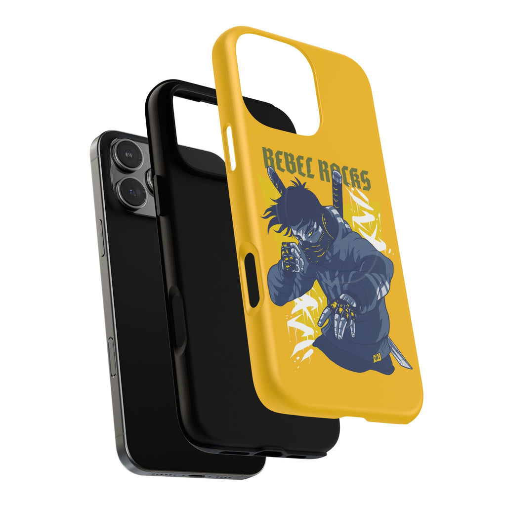 Rebel Ninja Illustration Phone Case | Tough Magnetic Case