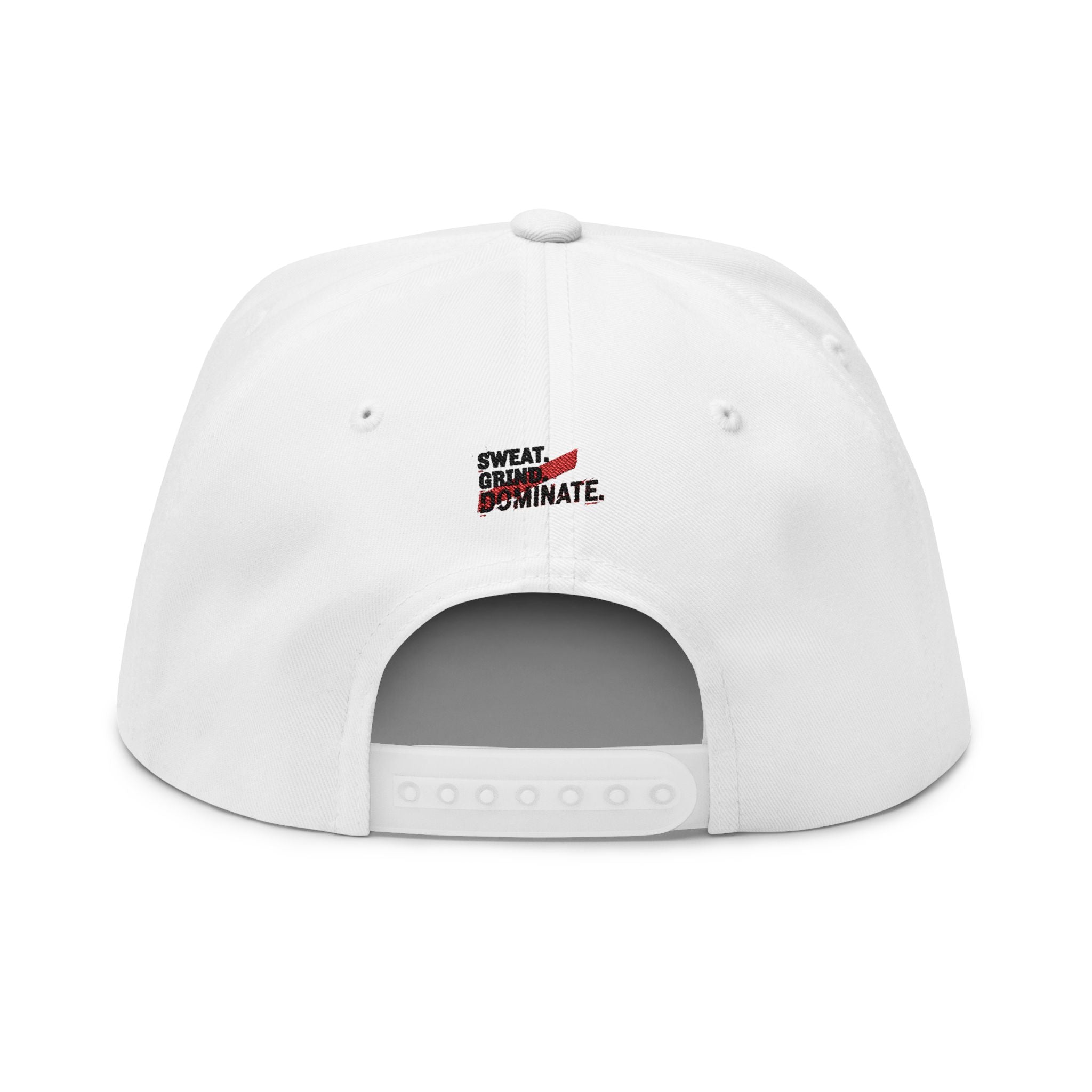 Embroidered Flat Bill Cap — Bold Eagle Logo