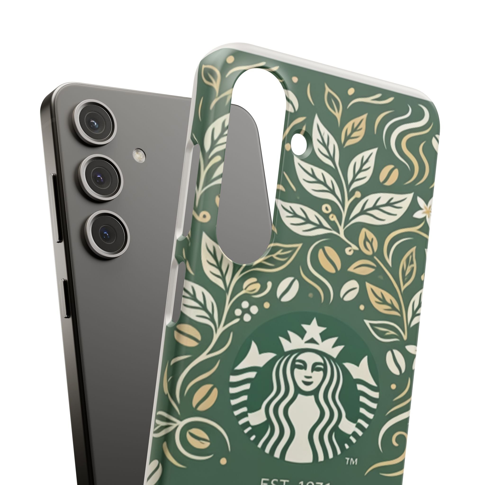 Starbucks Logo Phone Case | Green Coffee Shop iPhone Case