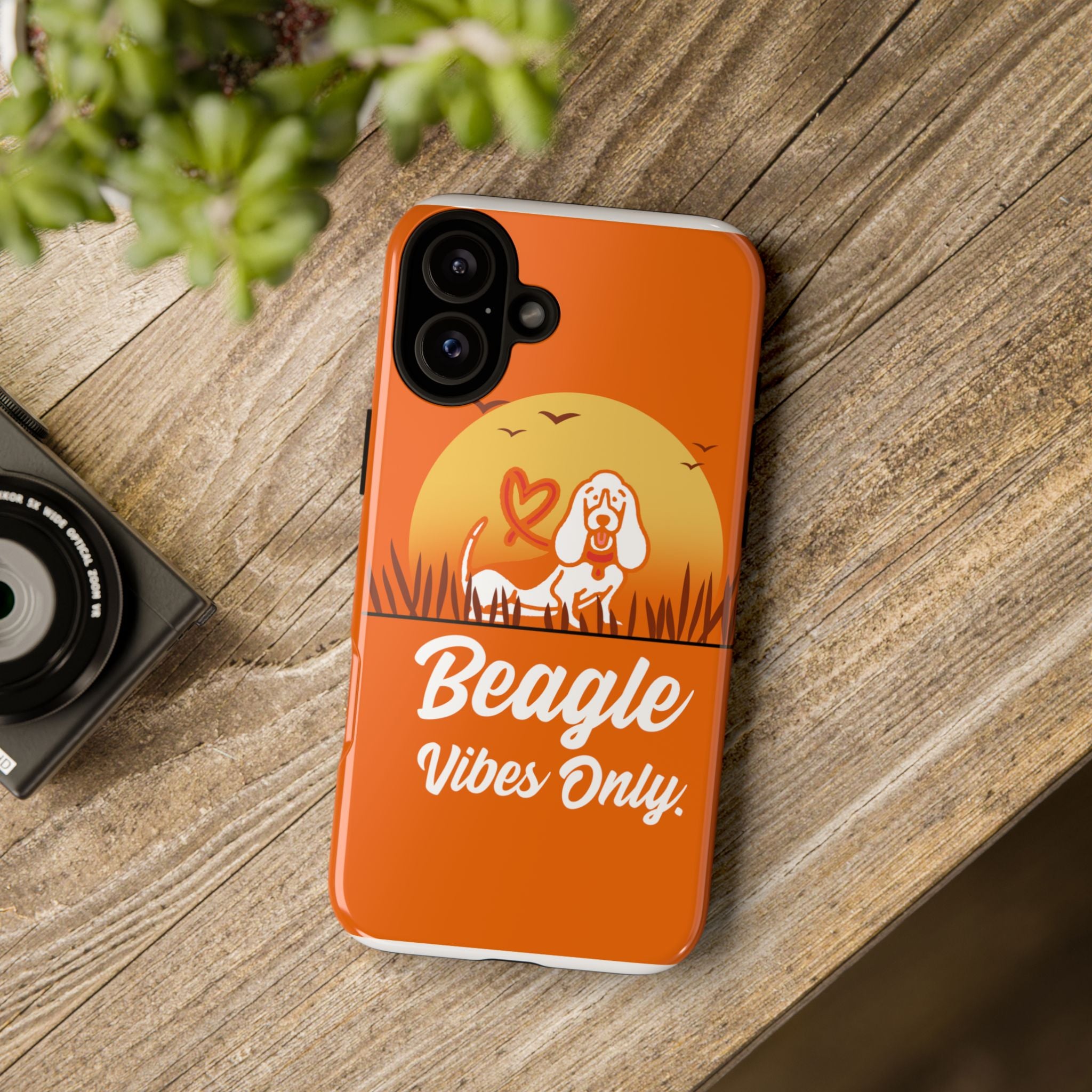 Beagle Vibes Only Phone Case | Tough Cases