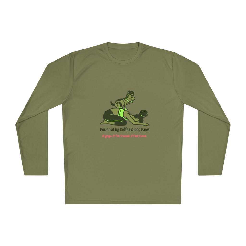 Dog Mom Yoga Shirt  Funny Dog Lover Grap | Funny Dog Lover Graphic Tee |  Pet Lover Performance Tee