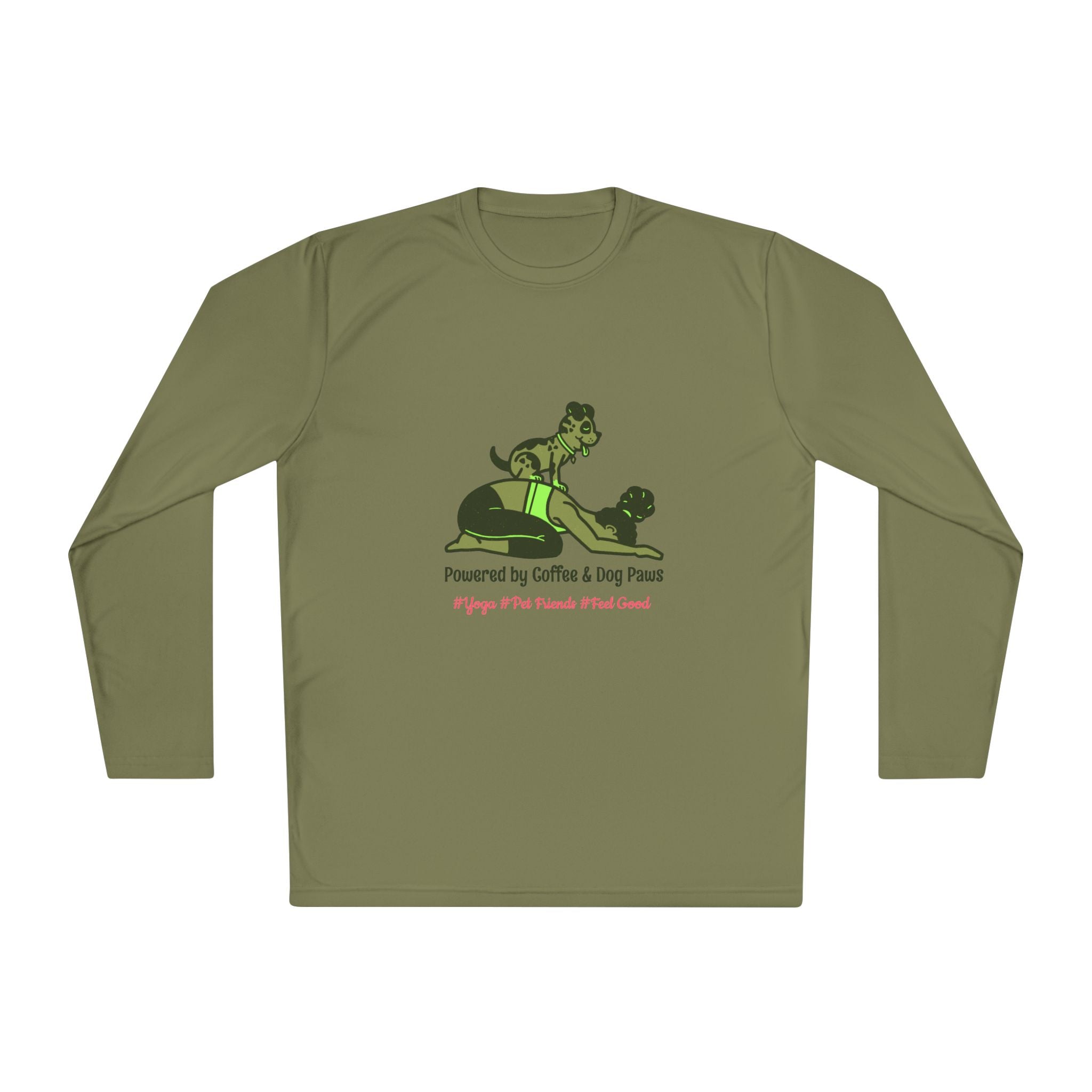 Dog Mom Yoga Shirt  Funny Dog Lover Grap | Funny Dog Lover Graphic Tee |  Pet Lover Performance Tee