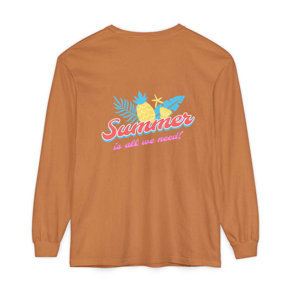 Keeping It Salty surf salt shaker illustration Long Sleeve T-Shirt | Summer beach vibes