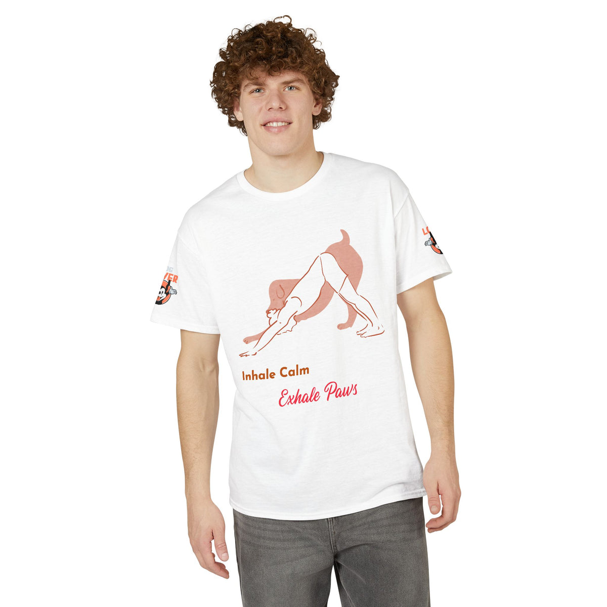 yoga dog t shirt, funny yoga dog shirt
