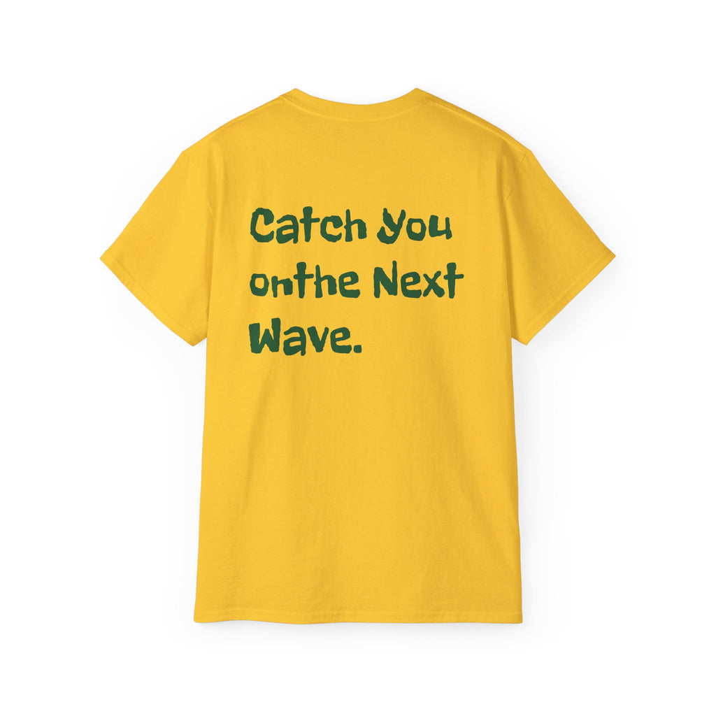 Adventure Awaits Coastal Road Trip T-Shirt | Sunset Surf Van, Catch You On The Next Wave