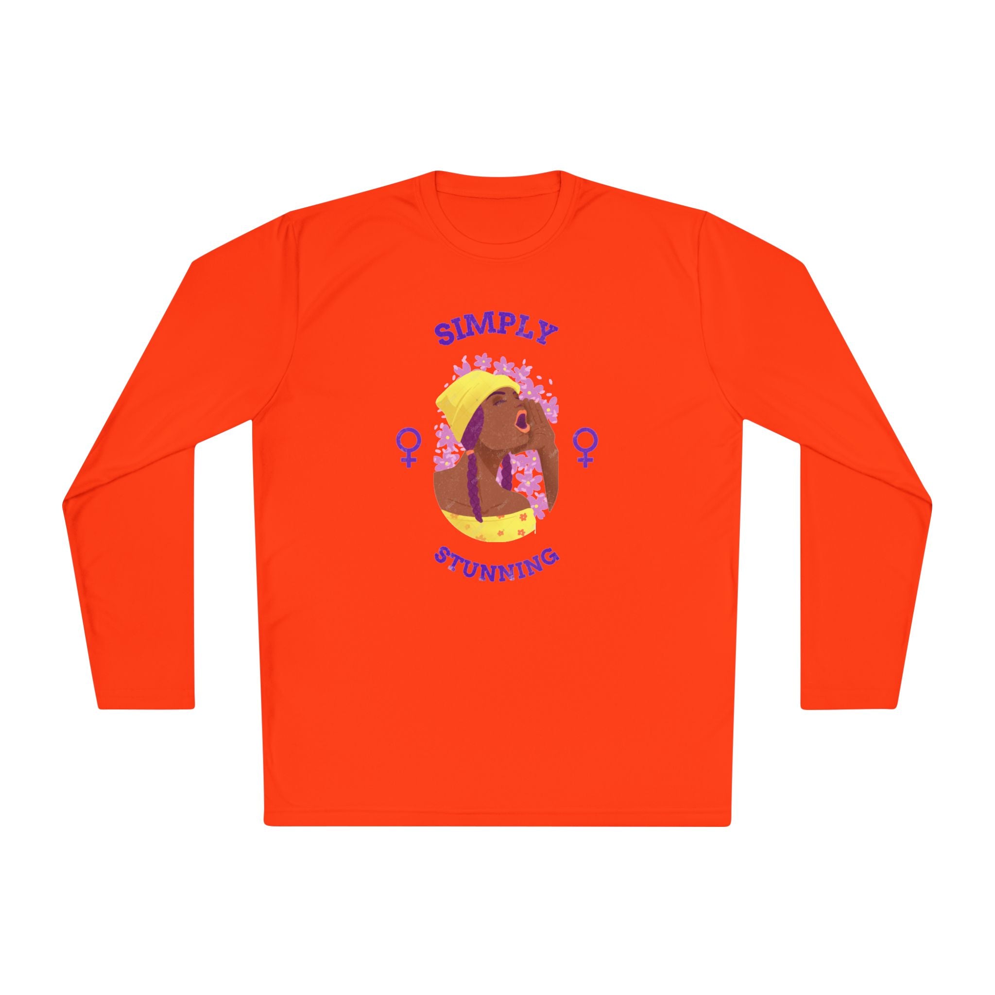 Simply Stunning sloth shirt | Long Sleeve Tee | Feminist femme design